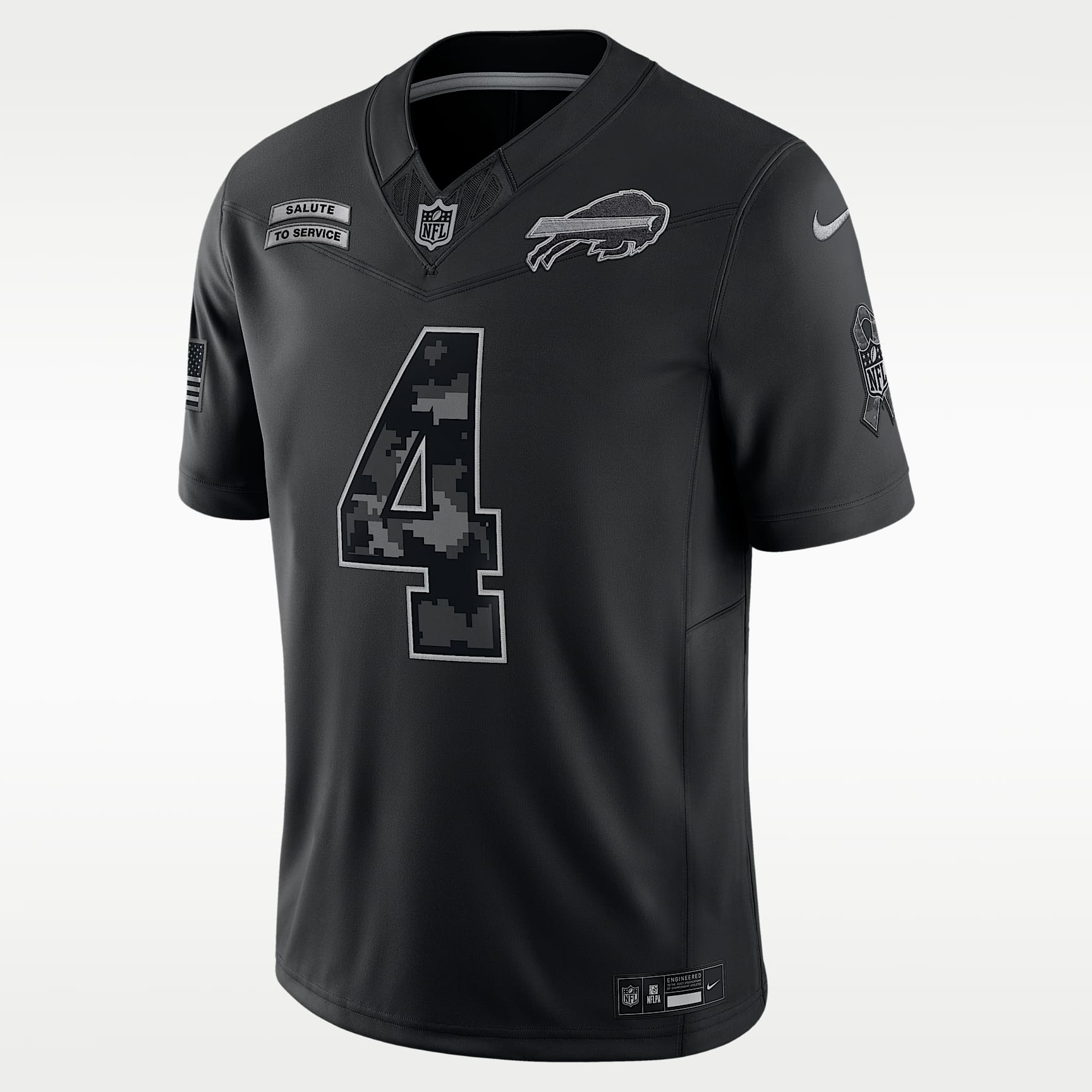 James Cook III Buffalo Bills Salute to Service Men's Nike Dri-FIT
